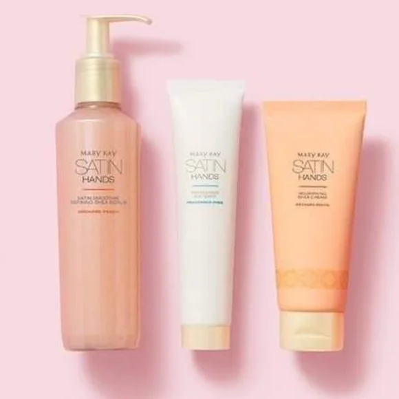 Mary kay Satín Hands Peach. - Picture 1 of 2